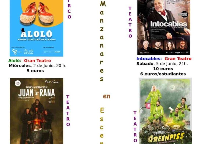 Vuelve la actividad teatral a Manzanares con un atractivo cartel