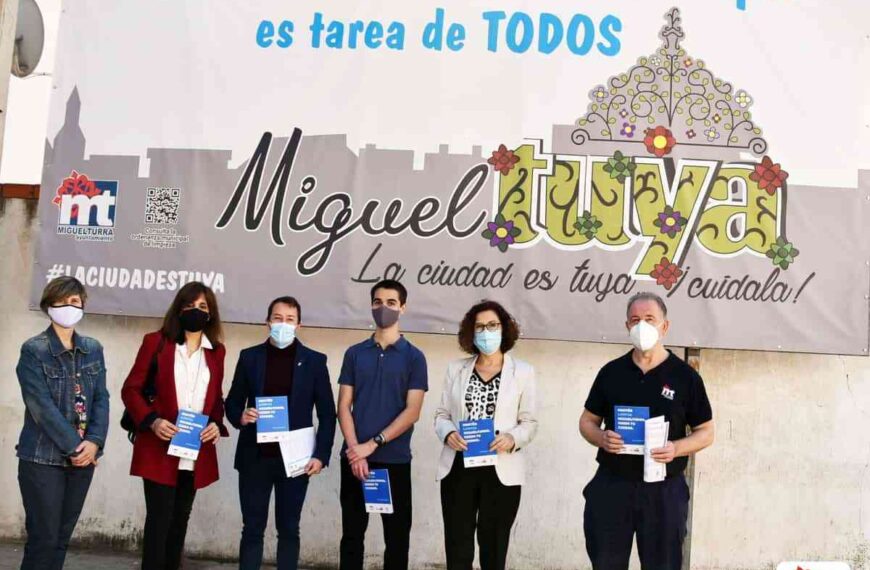 Nueva campaña municipal «MiguelTuya, la ciudad es tuya¡ cuídala!» en Miguelturra