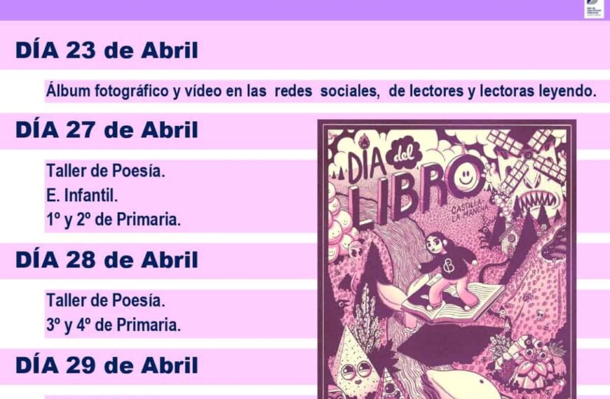 Hoy inician jornadas del Día del Libro en la Biblioteca Municipal de Carrizosa