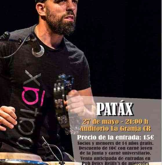 El jazz regresa al Auditorio de la Granja de Ciudad Real con el grupo Patáx