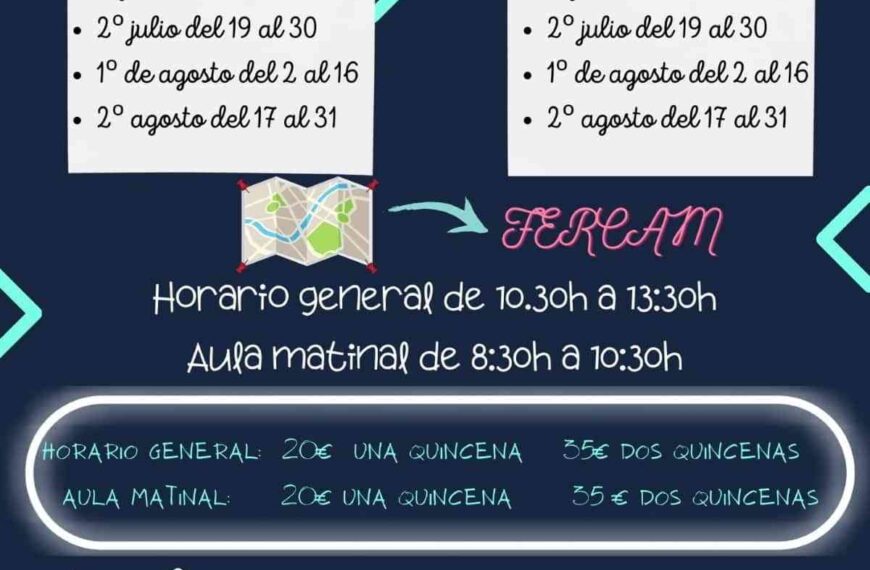 El Pequeverano y el Campamento Urbano se realizarán durante julio y agosto en Manzanares
