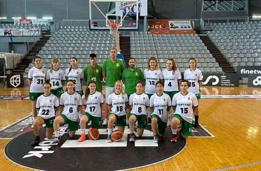 Los dos equipos cadetes del Baloncesto Criptana participaron en los campeonatos de España