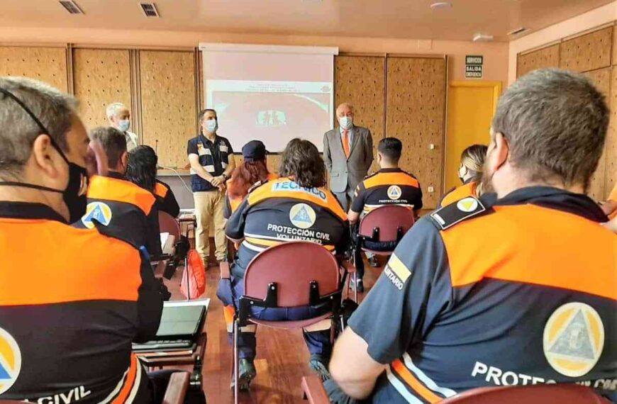 Una veintena de voluntarios de Protección Civil participan en un curso de apoyo logístico programado por el Gobierno de Castilla-La Mancha