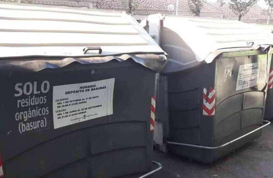 En horario de verano la basura domiciliaria podrá depositarse hasta las 12 de la noche en Puertollano