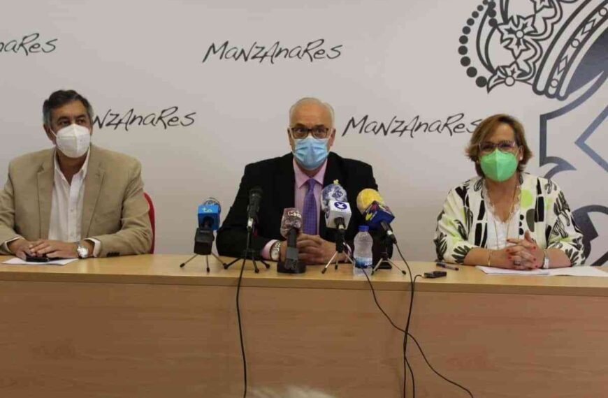 El Gobierno regional destina casi 1,5 euros para acometer 7 obras en centros educativos de Manzanares y mejorar la oferta de FP