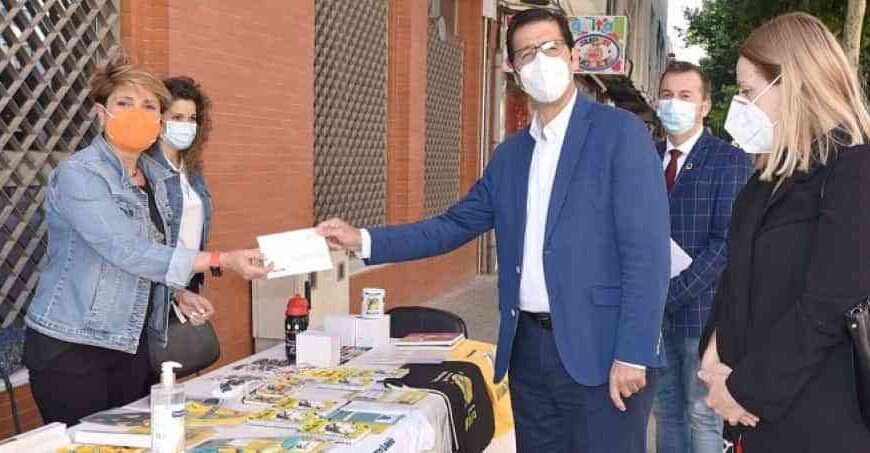 Cuestación de la Asociación VivELA de Ciudad Real en el Día Internacional de la Esclerosis Lateral Amiotrófica (ELA)