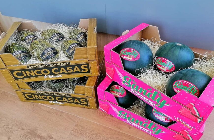 Cinco Casas comienza la temporada 2021 de melón y sandía bajo su nueva imagen de marca