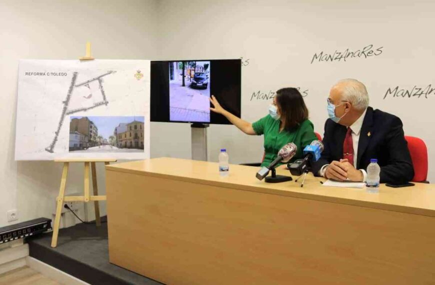 La reforma del entorno del Gran Teatro y la calle Toledo de Manzanares inicia la próxima semana