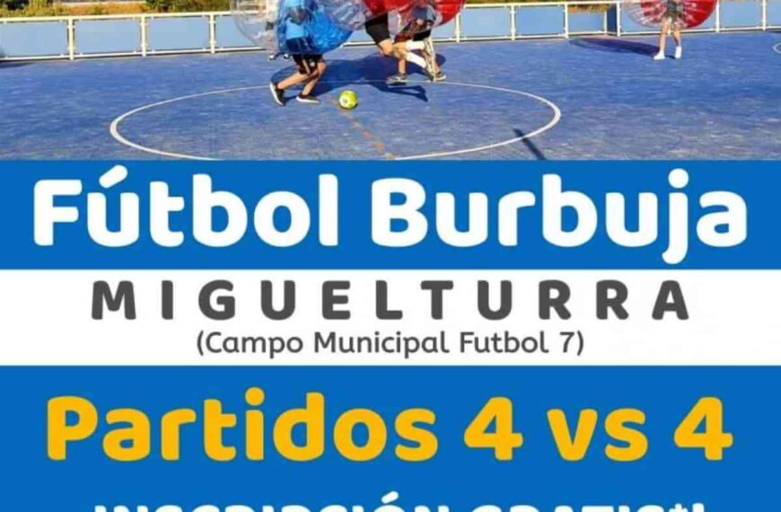 Ronda de partidos de ‘Fútbol burbuja’ este sábado 3 de julio en Miguelturra