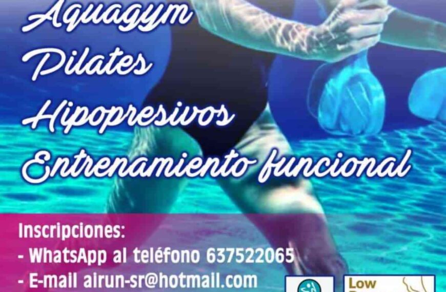 Aquagym, Aquazumba, pilates y entrenamiento funcional en la piscina municipal de Miguelturra