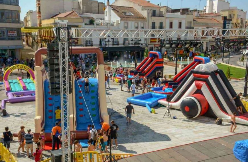 Se han aplazado los hinchables de este fin de semana en la Plaza de España de Tomelloso