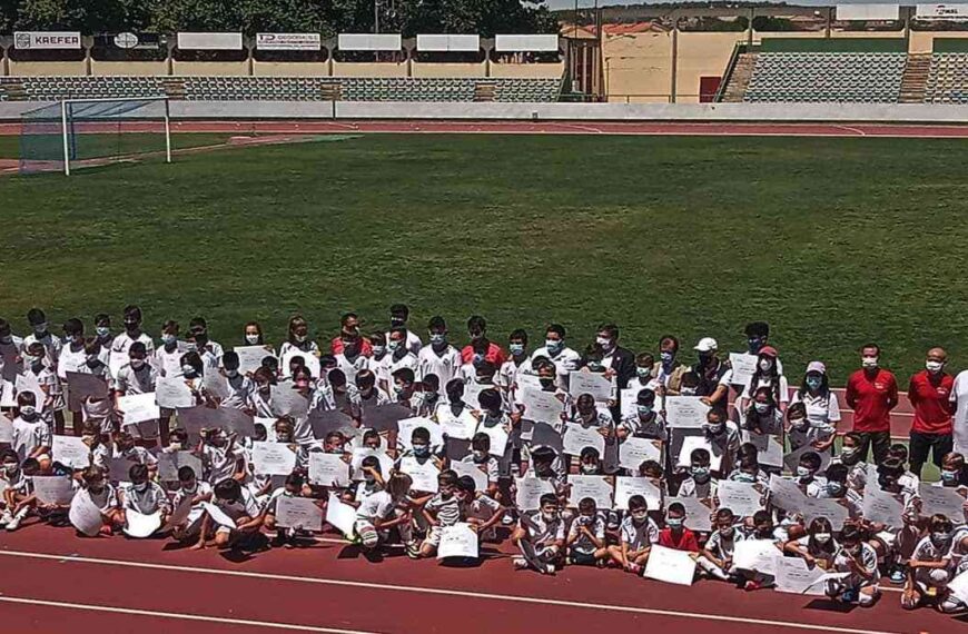 Clausura del “Campus Experience” de la Fundación Real Madrid en Puertollano
