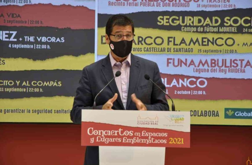 Vuelven los «Conciertos en Espacios y Lugares Emblemáticos» de la Diputación de Ciudad Real