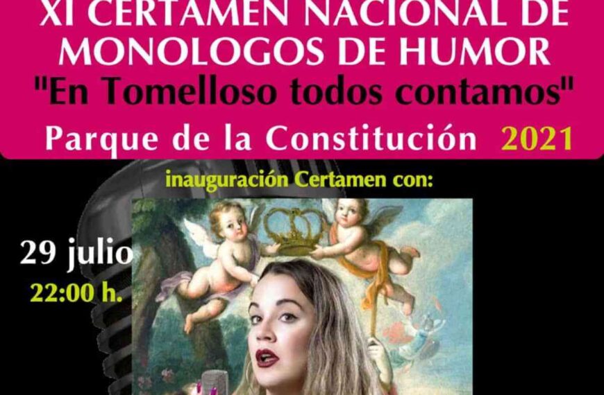 Con 7 finalistas inicia el jueves el XI Certamen de Monólogos de Humor “En Tomelloso todos contamos”