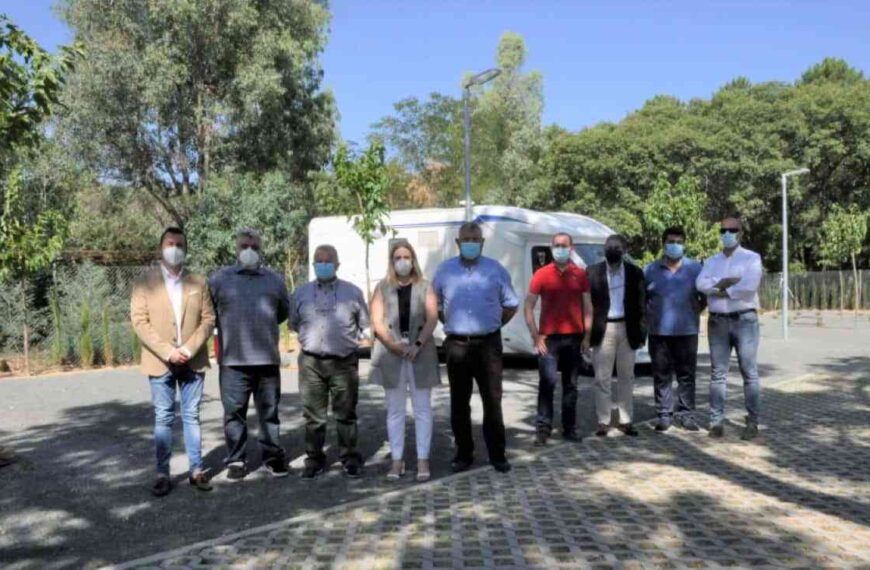 Nueva área para autocaravanas en Fuencaliente en pleno parque natural de Sierra Madrona y Valle de Alcudia