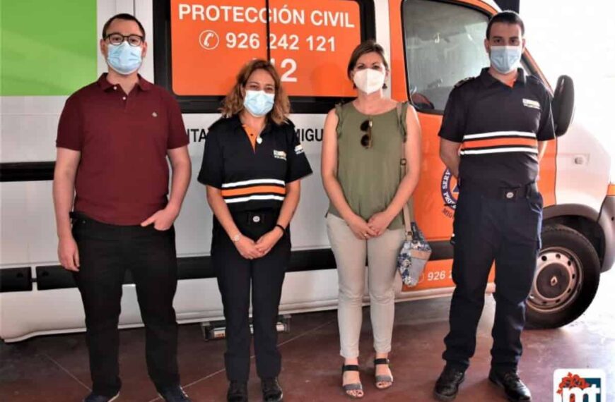 Voluntarios de Protección Civil de Miguelturra cuentan con nuevo sistema de telecomunicaciones