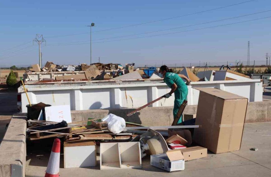 El 2020 ha sido el año con mayor número de usuarios en el Punto Limpio de Manzanares