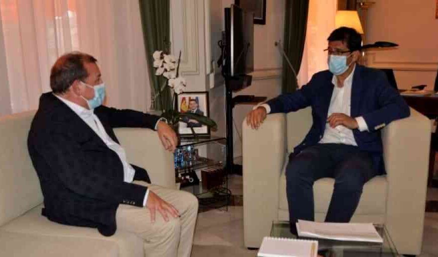 Caballero y Muñiz valoran la destacada posición de Puertollano con respecto a sectores energéticos emergentes