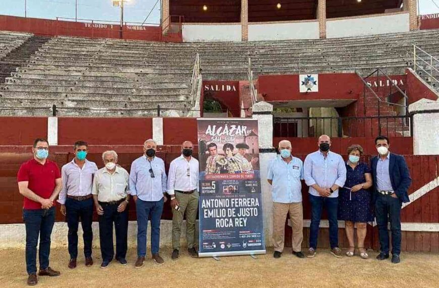 Presentanda la extraordinaria corrida de toros en Alcázar de San Juan