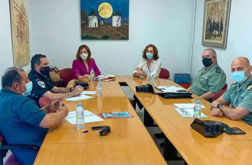 La subdelegada del Gobierno preside la Junta Local de Seguridad ante las fiestas patronales de Argamasilla de Calatrava