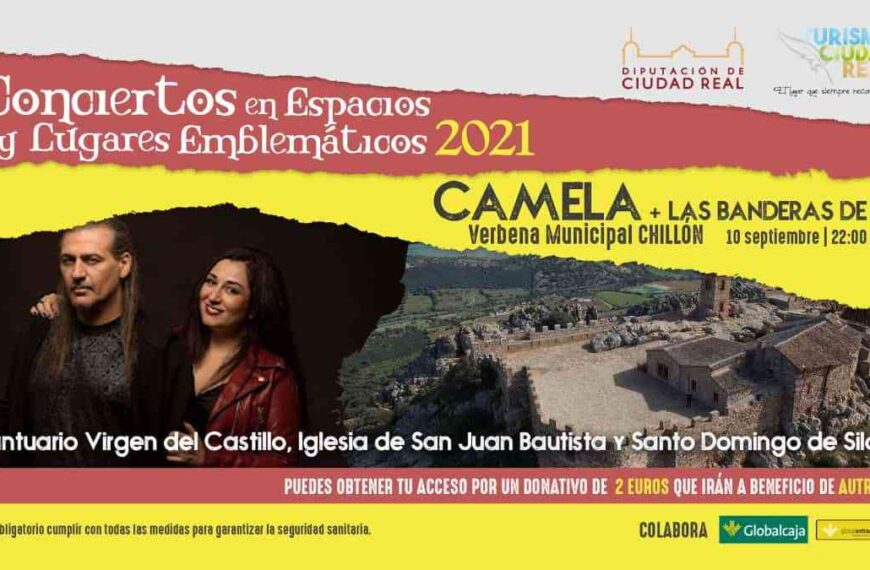 La verbena municipal de Chillón acogerá el concierto de Camela + Las Banderas de Inés el 10 de septiembre