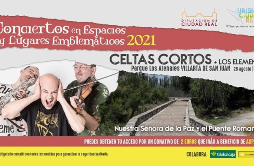 Celtas Cortos + Los Elementos en Parque de los Arenales de Villarta de San Juan el 28 de agosto
