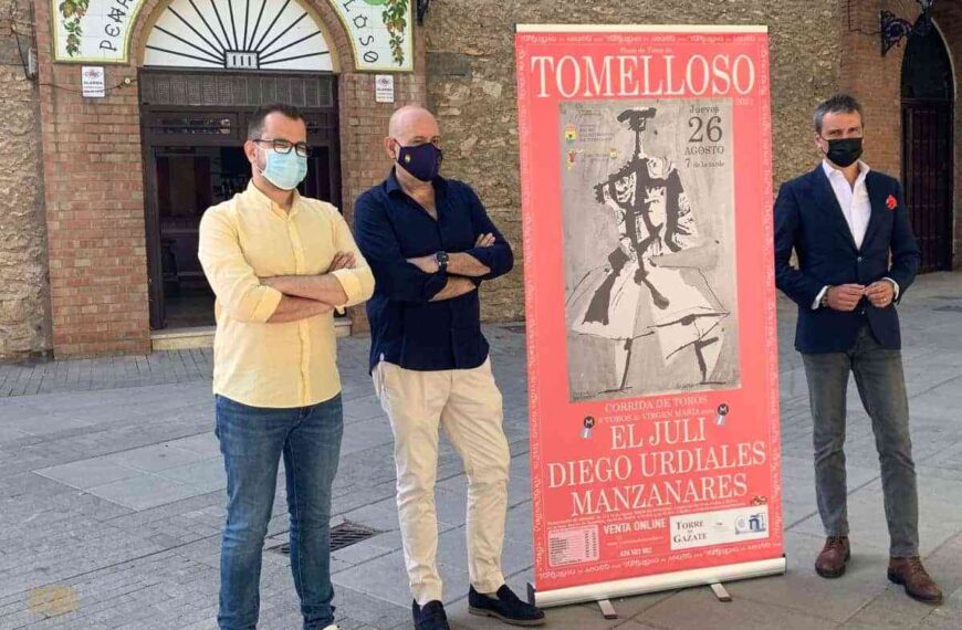 La corrida de toros de la Semana Grande de Tomelloso tendrá lugar el 26 de agosto