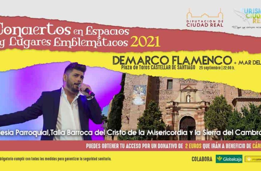 DeMarco Flamenco + Mar del Norte se presentarán en Castellar de Santiago