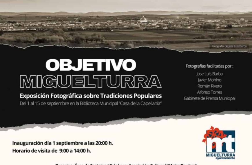 Exposición fotográfica “Objetivo Miguelturra» sobre tradiciones populares se inaugurará mañana