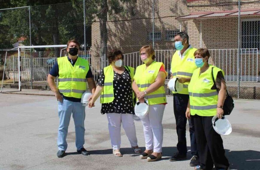 Inversión en obras para colegios e institutos de Almadén por parte del Gobierno regional, asciende a 355.000 euros