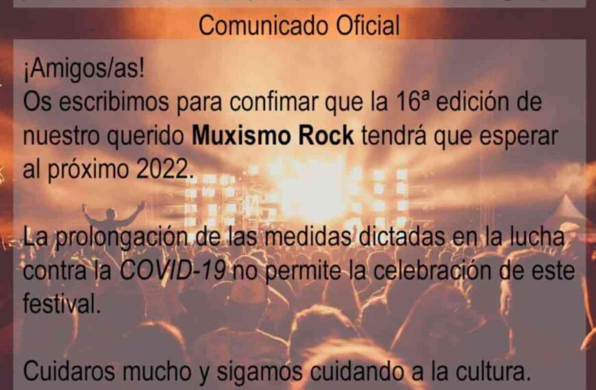 Suspendido el Muxismo Rock 2021 en Miguelturra