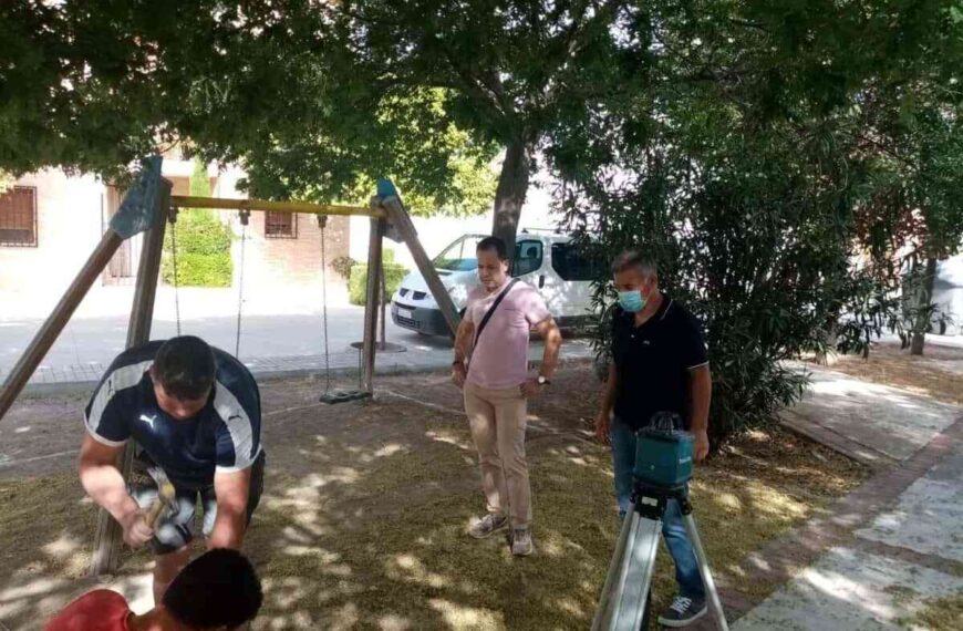 Actuaciones en varios Parques Infantiles del municipio de Herencia