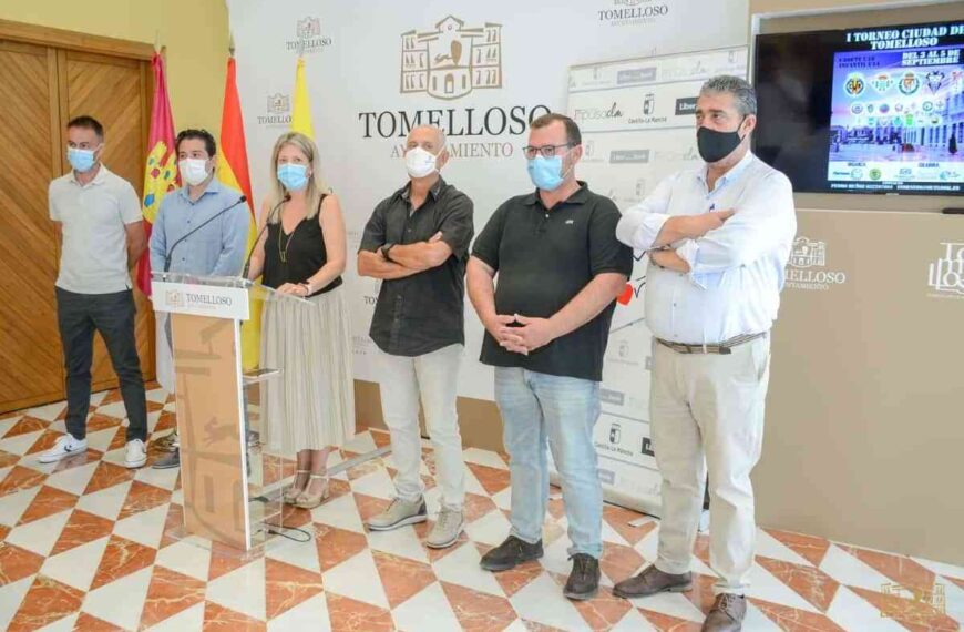 I Torneo de Fútbol Base ‘Ciudad de Tomelloso’ en categorías cadete sub 16 e infantil sub 14, los días 3,4 y 5 de septiembre