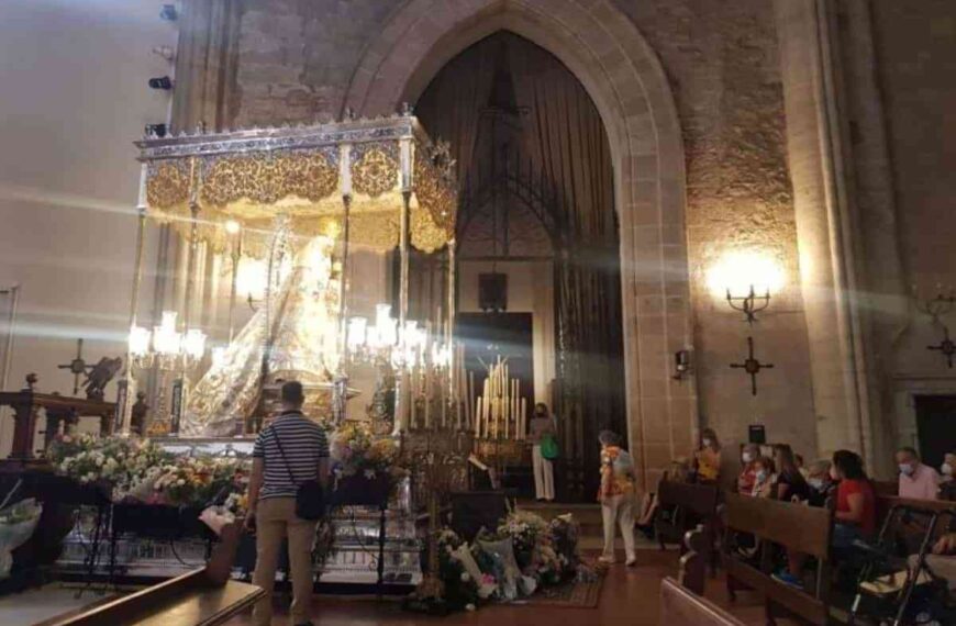 Una visita a la Virgen del Prado realizó el Servicio de Estancias Diurnas de Miguelturra