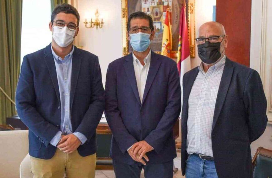 Primer encuentro institucional del presidente de la Diputación de Ciudad Real y el nuevo alcalde de La Solana