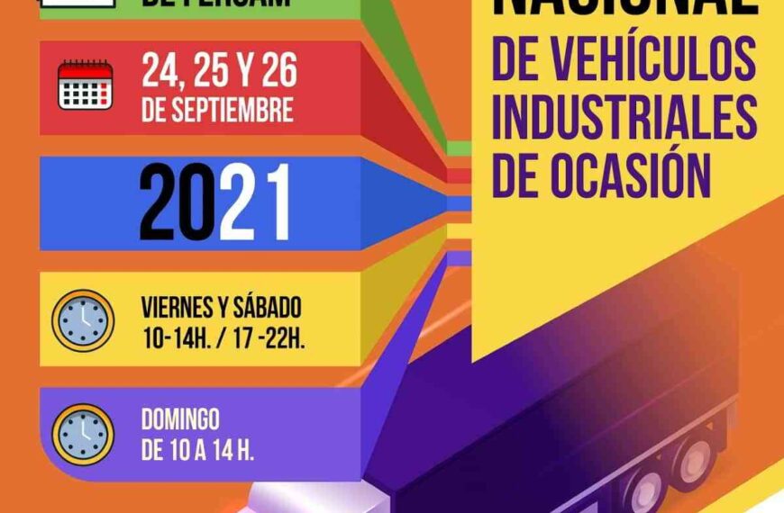 3ª. Edición de la Feria Nacional de Vehículos Industriales de Ocasión en Manzanares este fin de semana