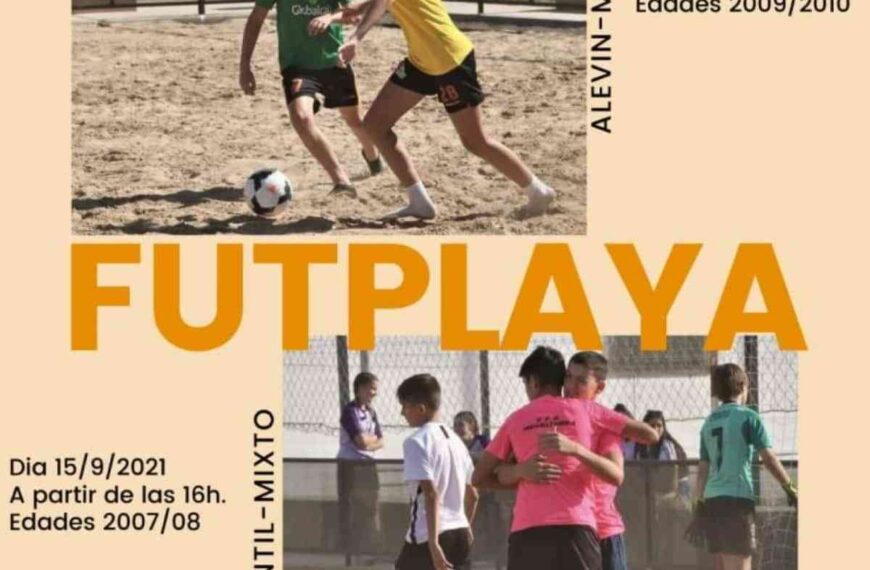 Futplaya este 14 y 15 de septiembre en los campos de arena del parque Rivas Moreno de Miguelturra