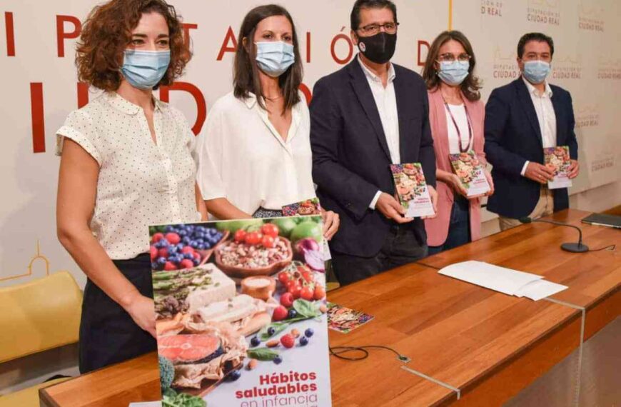 Guía sobre hábitos saludables en infancia y adolescencia de la Diputación de Ciudad Real