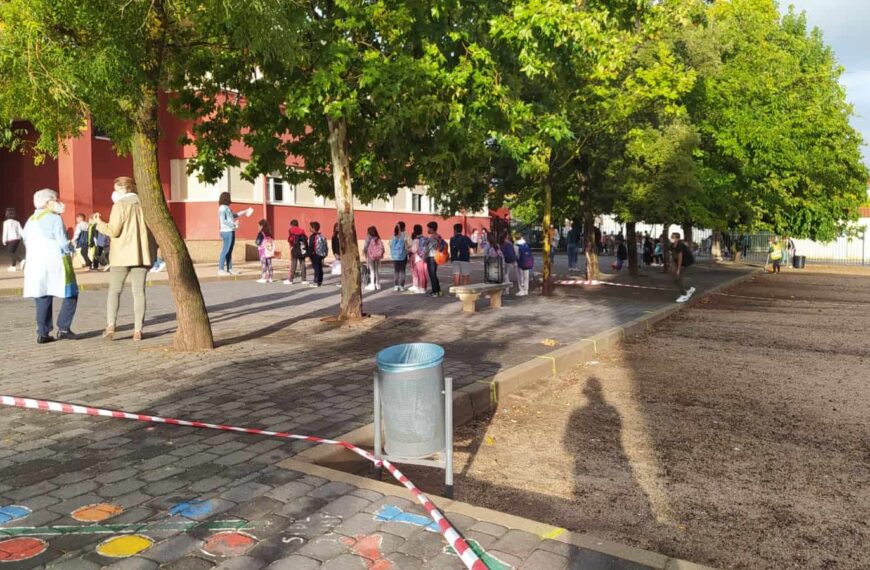 Normalidad y mantenimiento de medidas anticovid marcaron el inicio del curso escolar en Porzuna