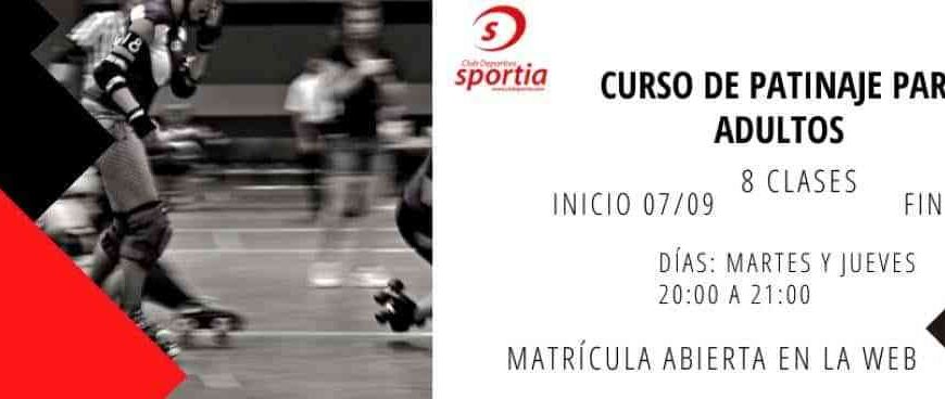 Curso de patinaje para adultos en Ciudad Real del 7 al 28 de septiembre