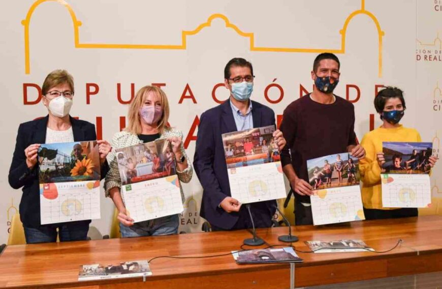 Calendario de AFANION “El mundo que queremos heredar” con colaboración de la Diputación de Ciudad Real