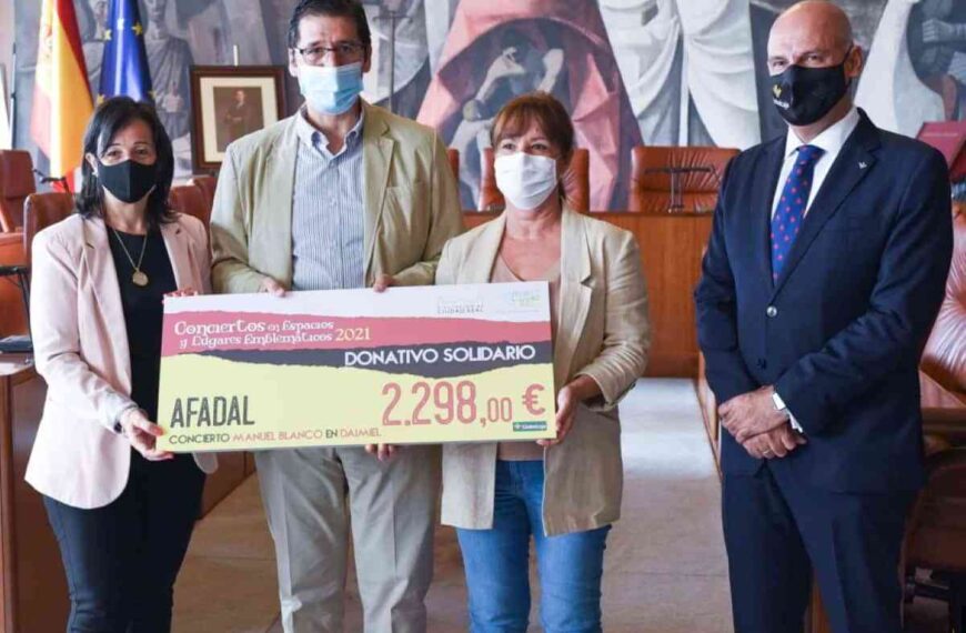 Asociaciones de la provincia de Ciudad Real recibieron el cheque solidario de los 12 Conciertos emblemáticos