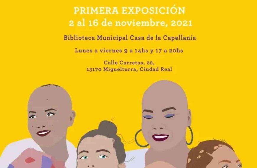 Exposición fotográfica sobre alopecia femenina en la biblioteca municipal de Miguelturra