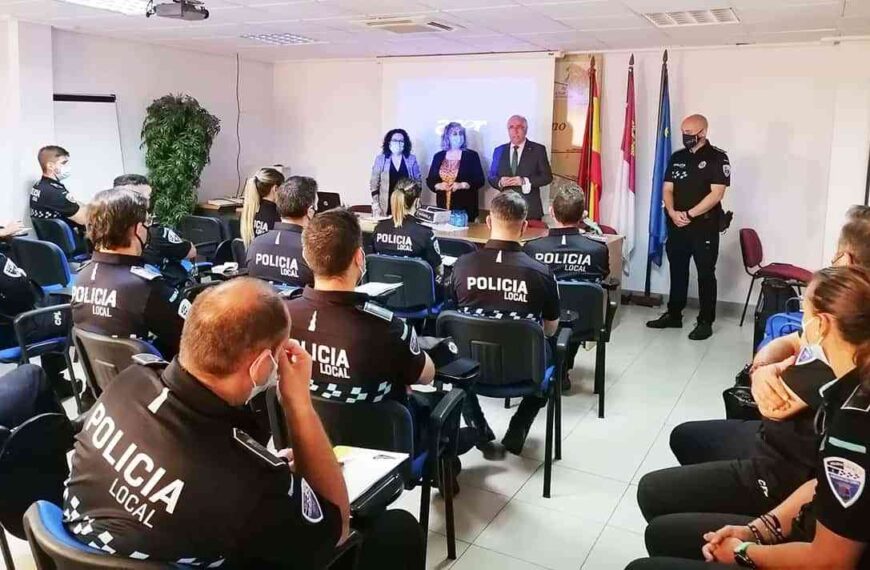 Jornada formativa de la Escuela de Protección Ciudadana de Castilla-La Mancha en Puertollano