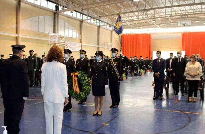 El Gobierno regional agradeció al Cuerpo Nacional de Policía por el trabajo al garantizar la seguridad y su especial dedicación en la pandemia