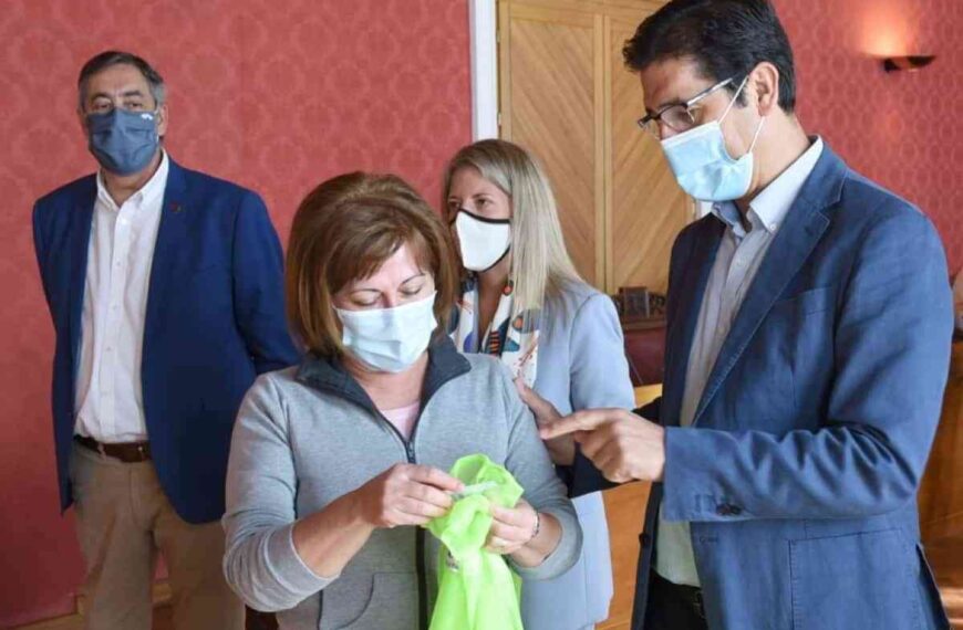 14 trabajadoras que se incorporan a programa “Colegio Seguro” reciben saludo del presidente de la Diputación de Ciudad Real