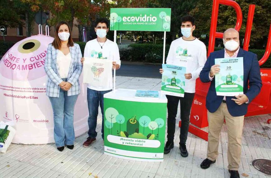 Puertollano compite en la campaña “Reciclo y Reforesto” junto a otros 14 municipios de la región