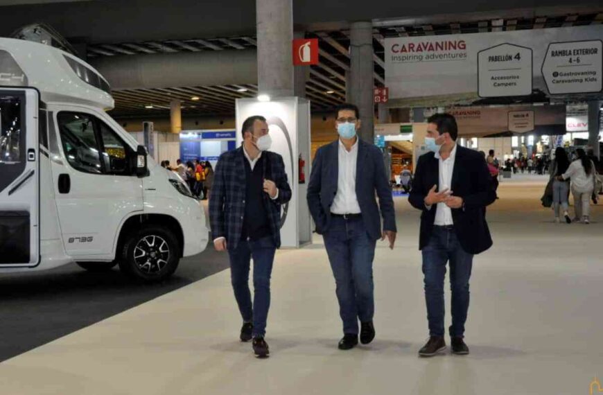 La Red Provincial de Áreas de Servicios para Autocaravanas se promociona en Salón Internacional Caravaning de Barcelona