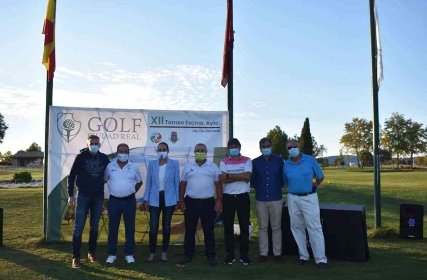 Ganadores de la XII edición del Torneo de Golf del Ayuntamiento de Ciudad Real