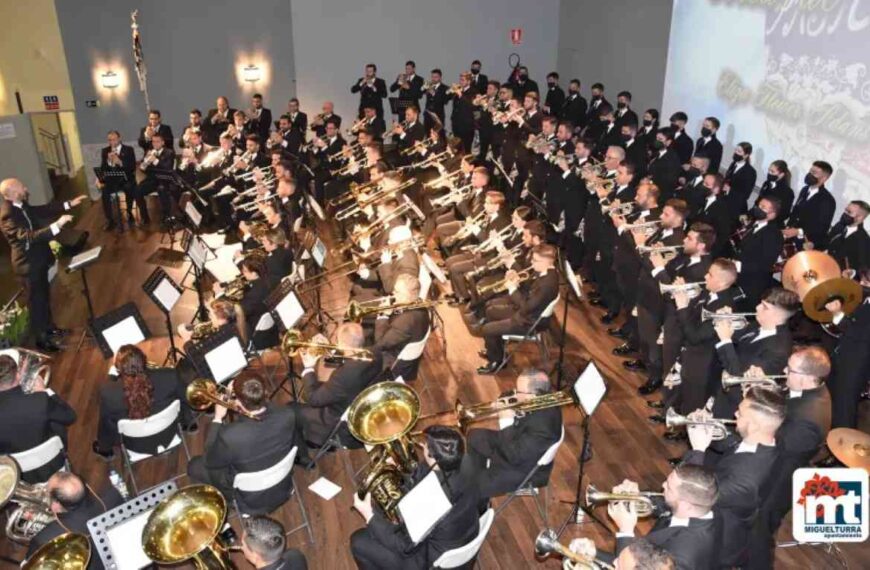 El concierto cofrade “Memorial José Cruz” se celebró el pasado sábado en el CERE de Miguelturra